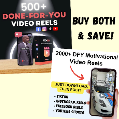 500 DFY Motivational Videos