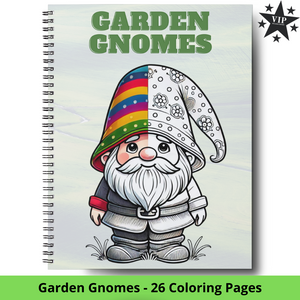 Garden Gnomes - 26 Coloring Pages (VIP Exclusive!)