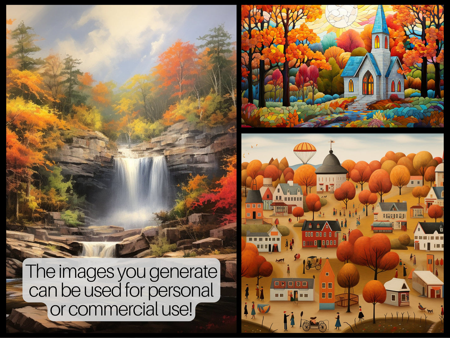 2500 Fall Harvest AI Art Prompts