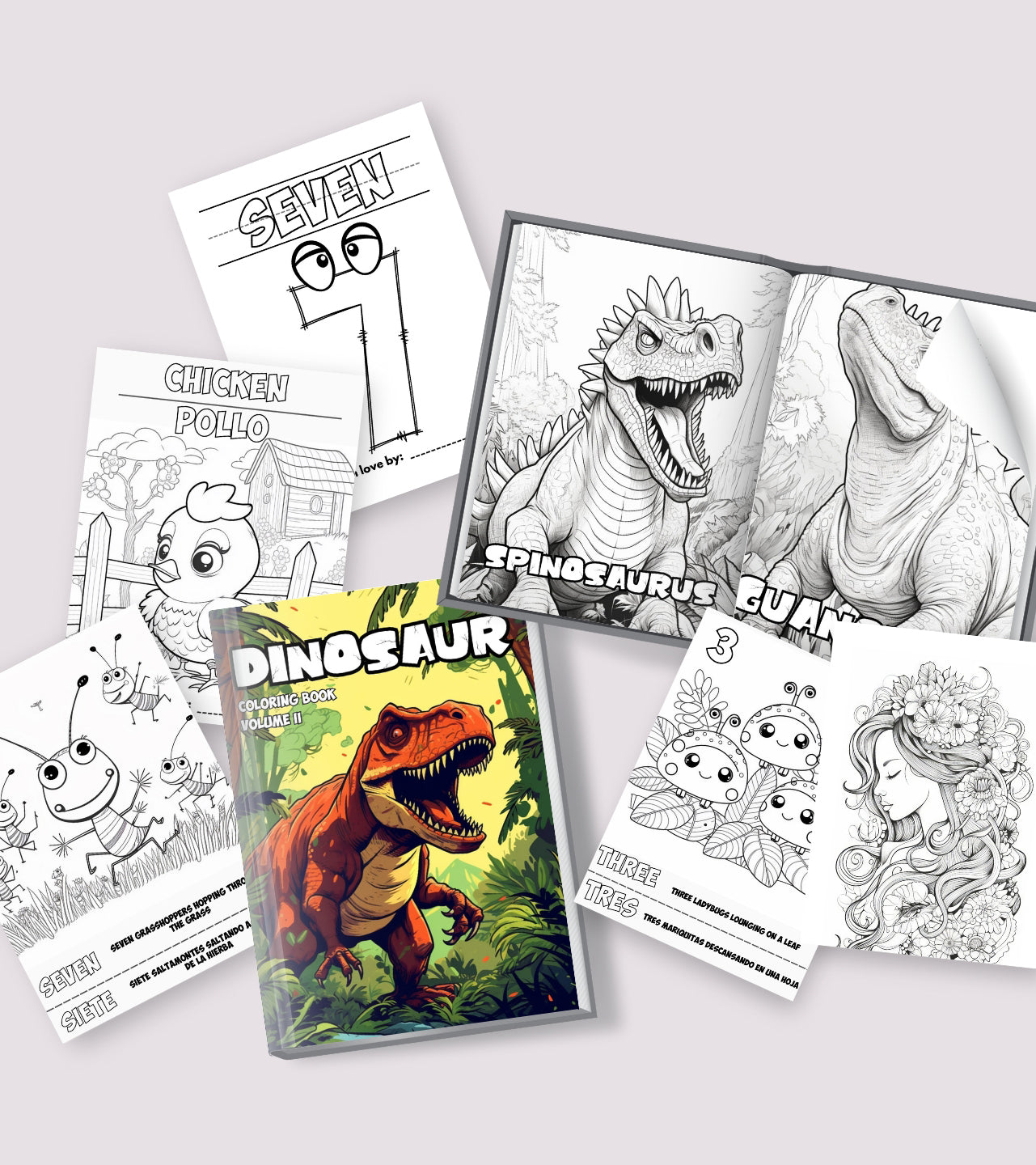 FLASH SALE - MMR 140 Pages - 11 Coloring Books Full Master Resell Rights